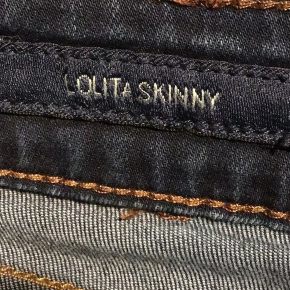 sac907 🍀Lucky Brand Low Rise Lolita Skinny Size 14 w/ 27" Inseam - Picture 4 of 9